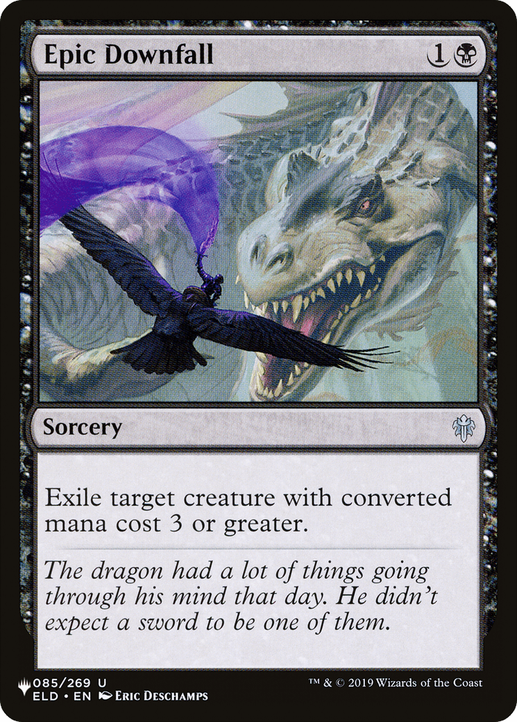Epic Downfall [The List] - Card Brawlers