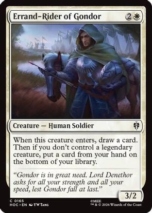 Errand-Rider of Gondor (HOC-165) - The Hobbit: Eternal-Legal - Card Brawlers