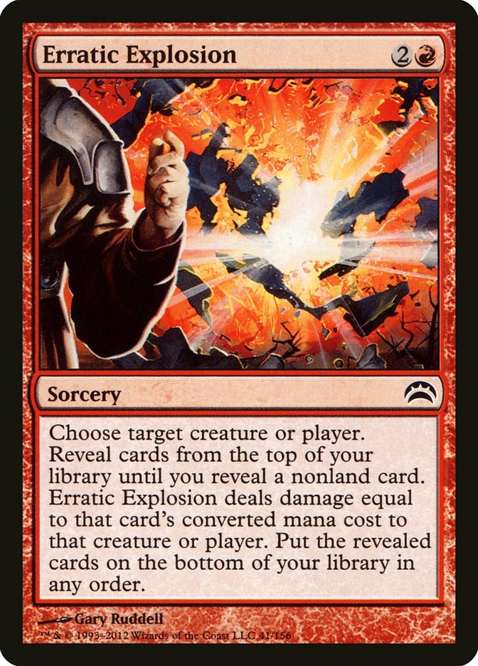 Erratic Explosion [Planechase 2012] - Card Brawlers