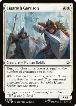 Esgaroth Garrison (HOB-013) - The Hobbit - Card Brawlers