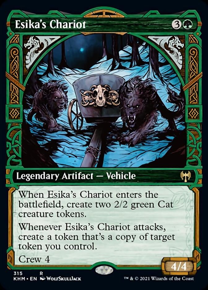 Esika's Chariot (Showcase) [Kaldheim] - Card Brawlers