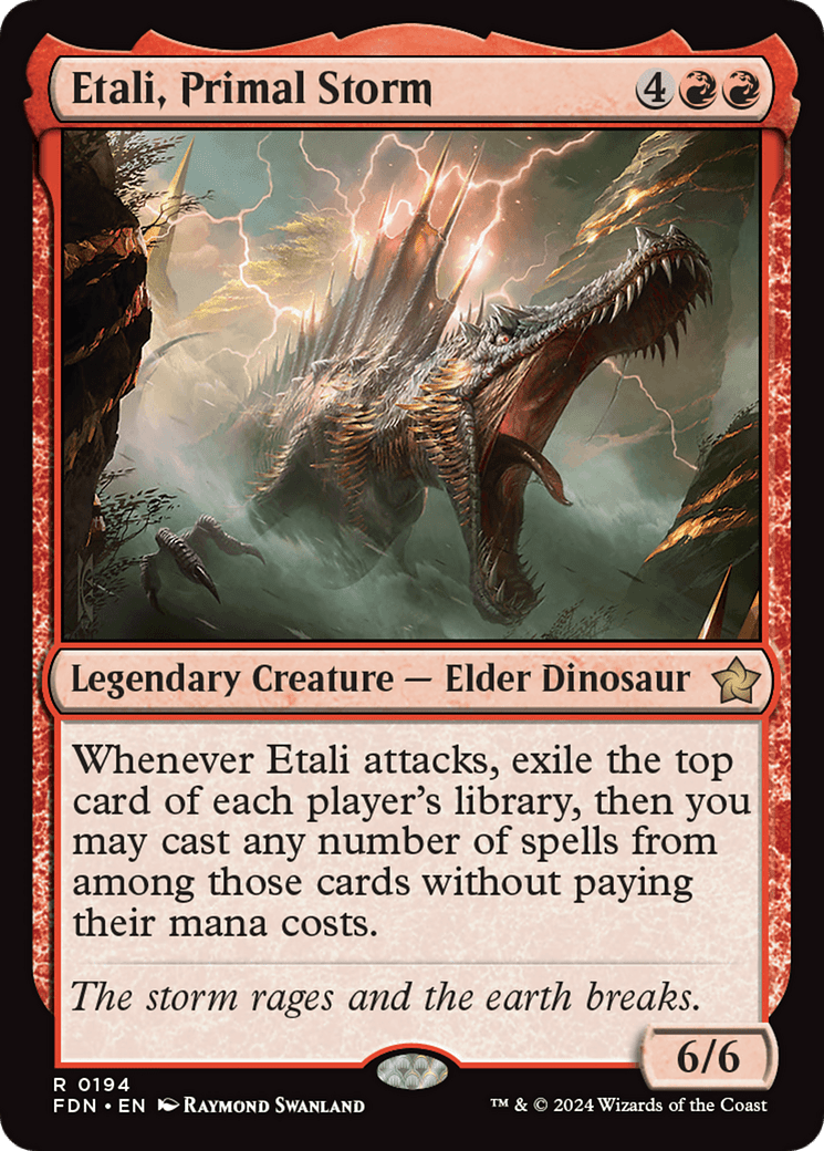 Etali, Primal Storm [Foundations] - Card Brawlers