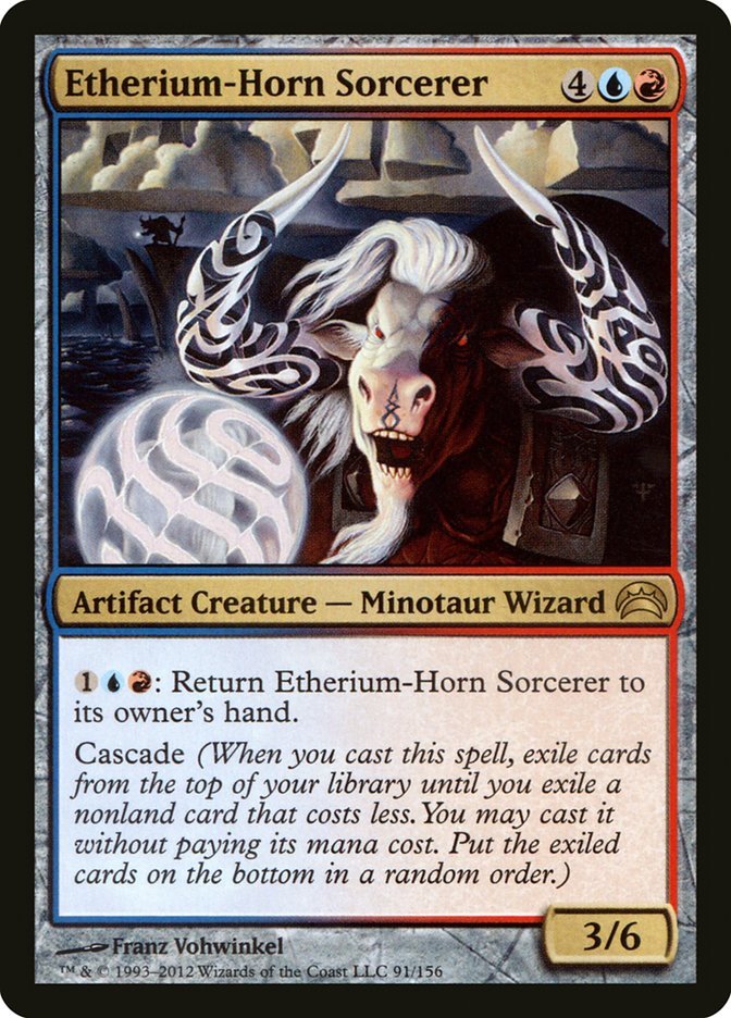Etherium - Horn Sorcerer [Planechase 2012] - Card Brawlers