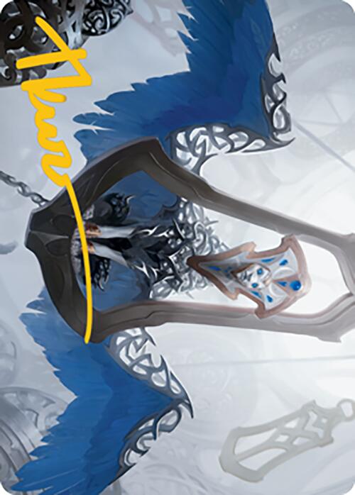 Ethersworn Sphinx Art Card (Gold - Stamped Signature) [Modern Horizons 2 Art Series] - Card Brawlers