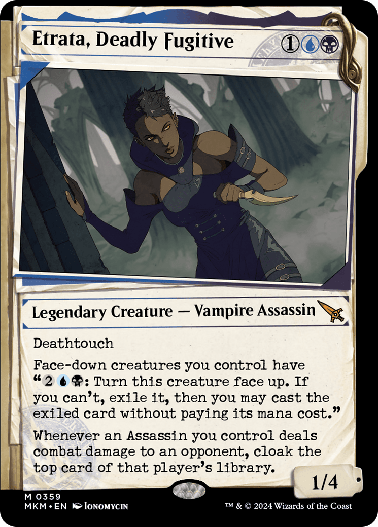 Etrata, Deadly Fugitive (Showcase) [Murders at Karlov Manor] - Card Brawlers
