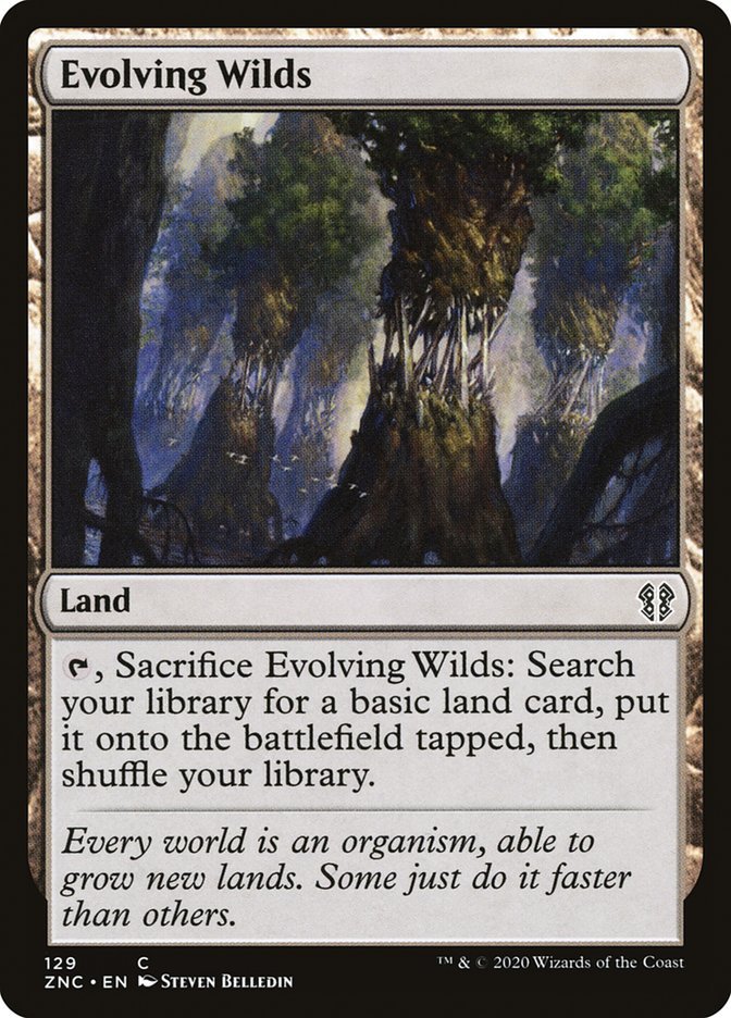 Evolving Wilds [Zendikar Rising Commander] - Card Brawlers
