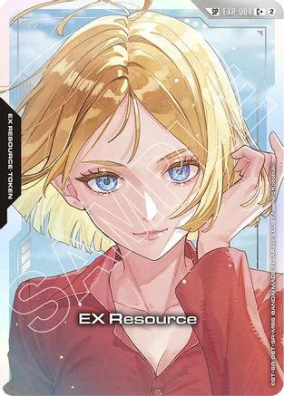 EX Resource (EXR-004) (C+) (SP) (EXR-004) - Freedom Ascension Holofoil - Card Brawlers
