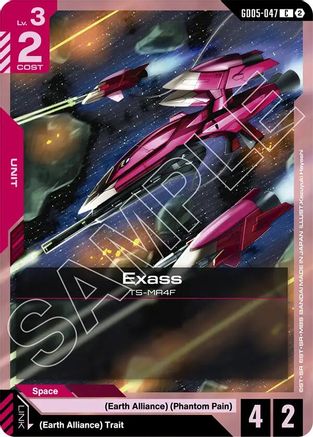 Exass (GD05-047) - Freedom Ascension - Card Brawlers