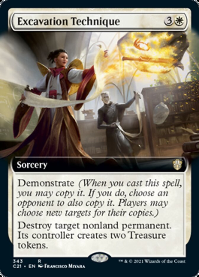 Excavation Technique (Extended Art) [Commander 2021] - Card Brawlers