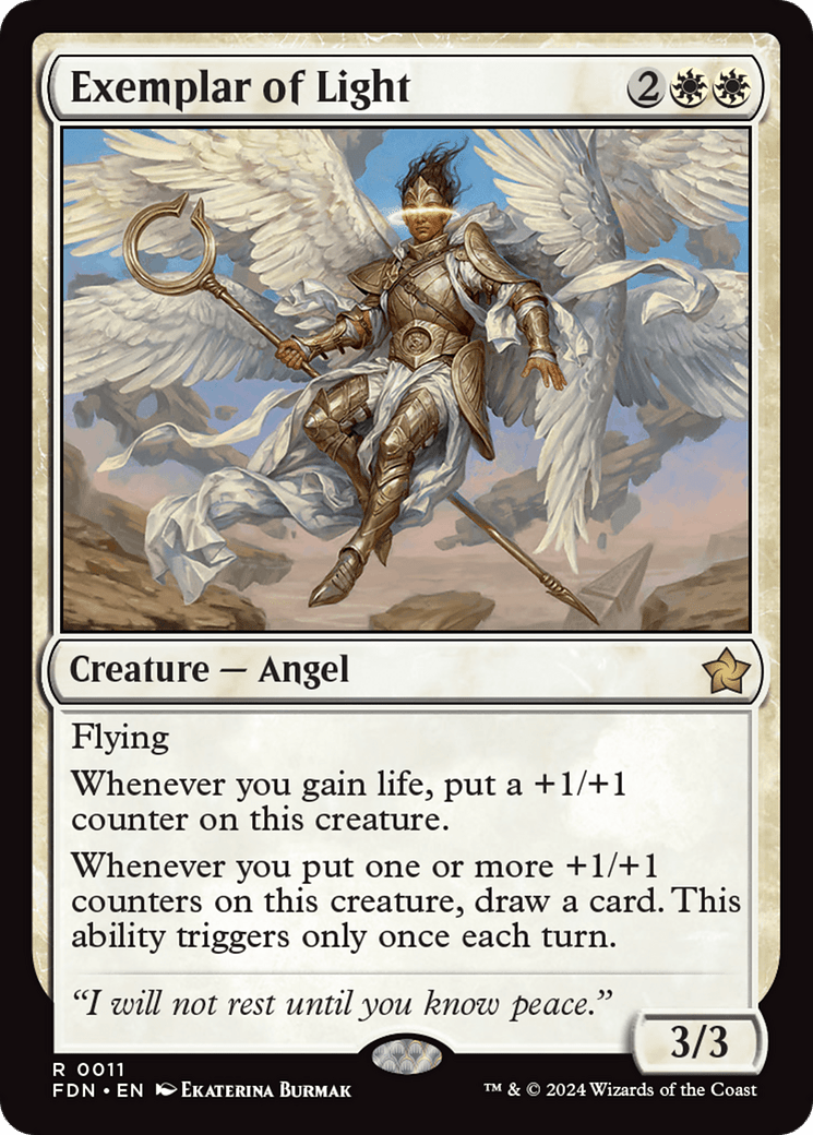 Exemplar of Light [Foundations] - Card Brawlers