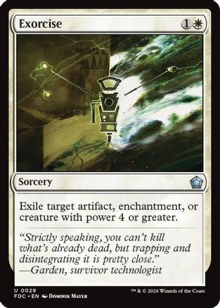 Exorcise (FDC-029) - Commander: Foundations - Card Brawlers