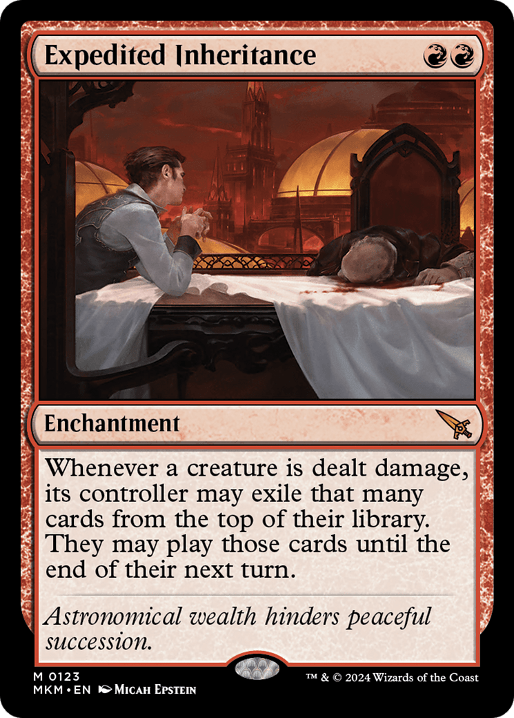 Expedited Inheritance [Murders at Karlov Manor] - Card Brawlers