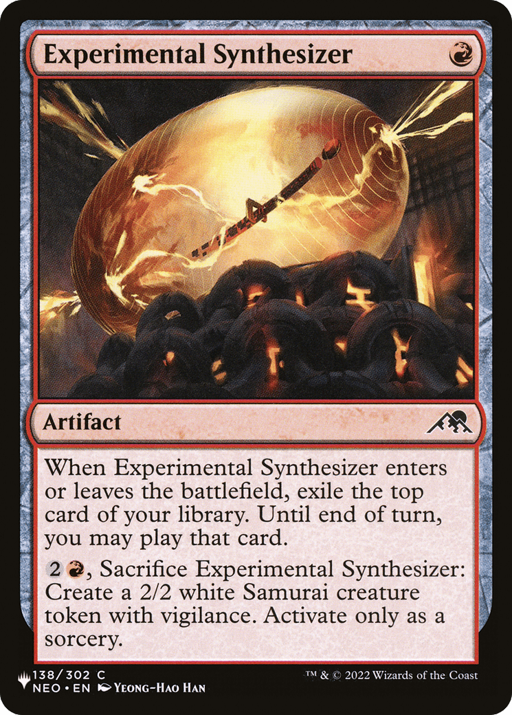Experimental Synthesizer [The List] - Card Brawlers
