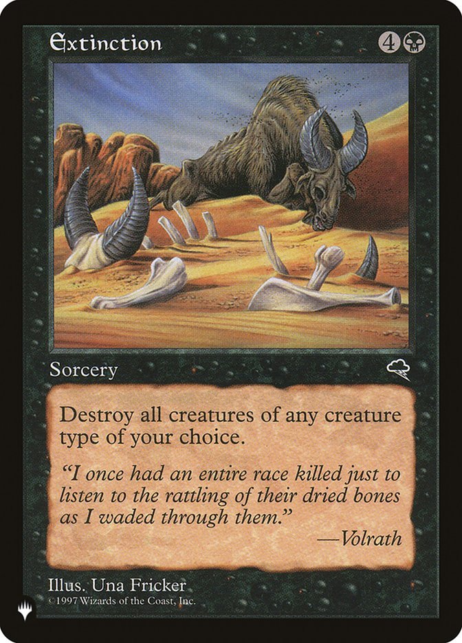 Extinction [The List] - Card Brawlers