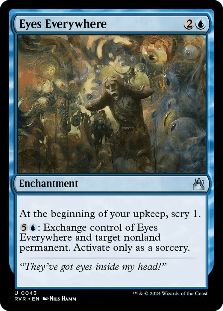 Eyes Everywhere [Ravnica Remastered] - Card Brawlers