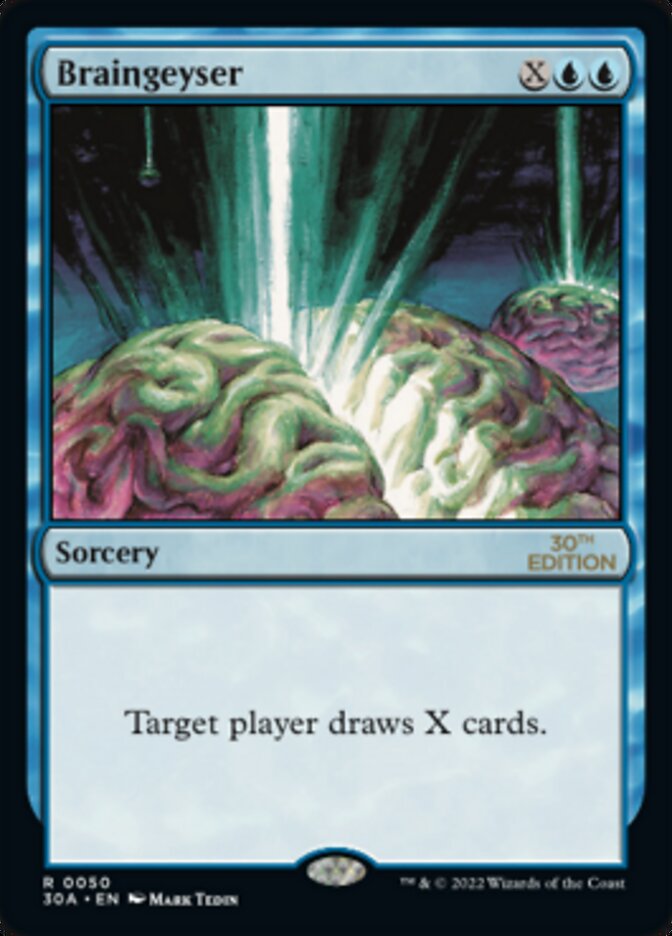 Braingeyser [30th Anniversary Edition] - Magic: The Gathering - Card Brawlers | Quebec | Canada |