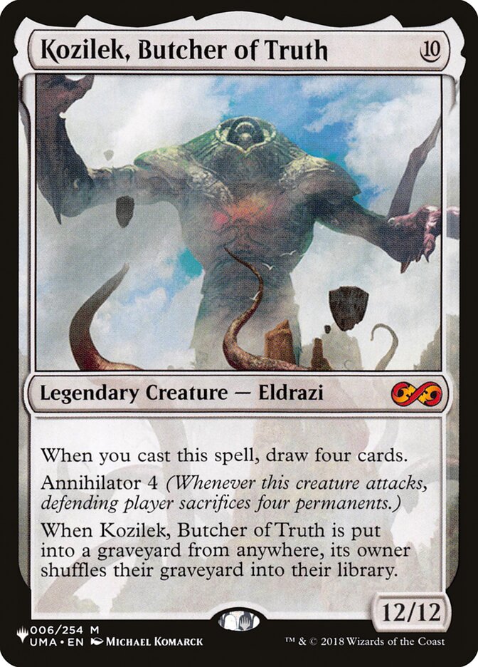 Kozilek, Butcher of Truth [The List] - Magic: The Gathering - Card Brawlers | Quebec | Canada |