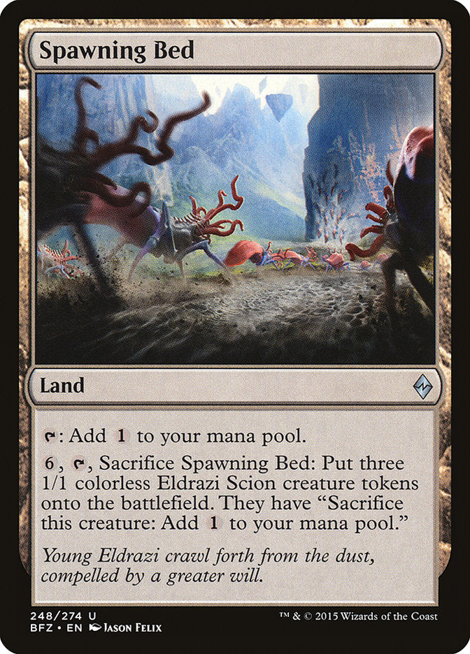 Spawning Bed [Battle for Zendikar] - Magic: The Gathering - Card Brawlers | Quebec | Canada |