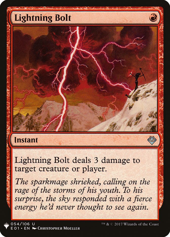 Lightning Bolt [Mystery Booster] - Magic: The Gathering - Card Brawlers | Quebec | Canada |