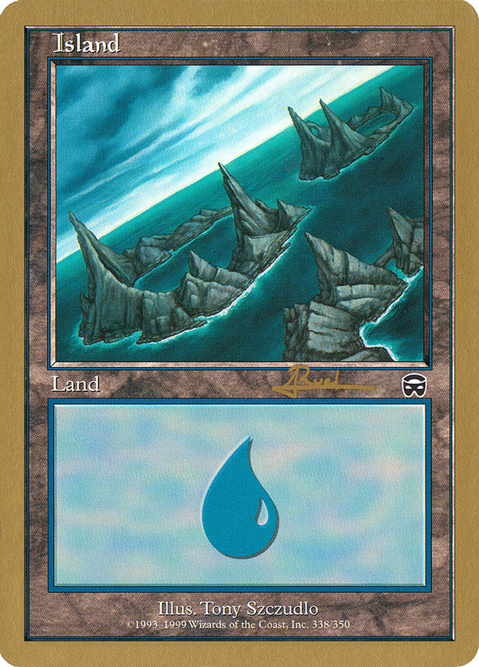 Island (ar338) (Antoine Ruel) [World Championship Decks 2001] - Magic: The Gathering - Card Brawlers | Quebec | Canada |