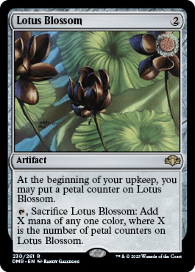 Lotus Blossom [Dominaria Remastered] - Magic: The Gathering - Card Brawlers | Quebec | Canada |