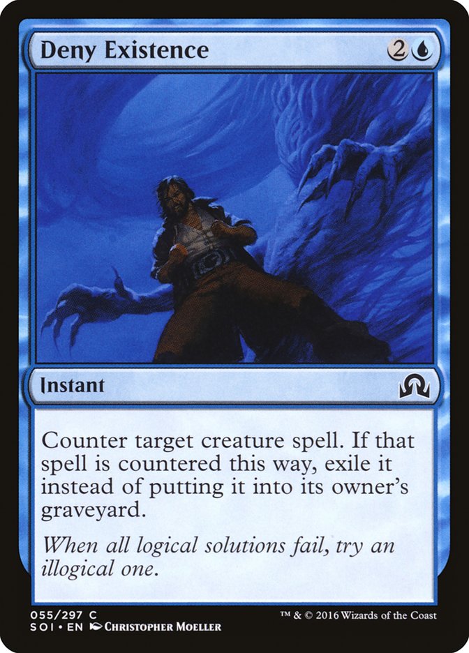 Deny Existence [Shadows over Innistrad] - Magic: The Gathering - Card Brawlers | Quebec | Canada |