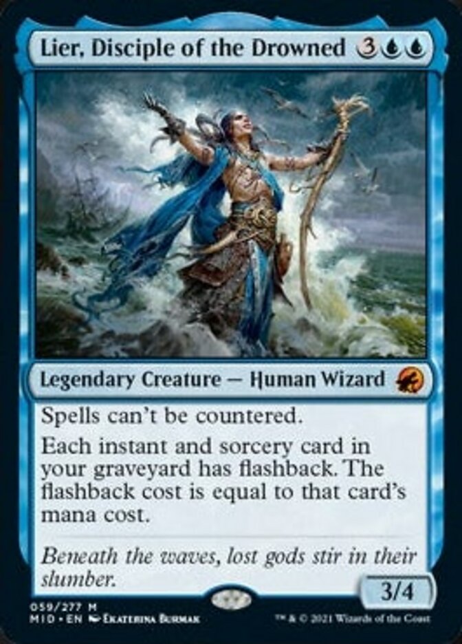Lier, Disciple of the Drowned [Innistrad: Midnight Hunt] - Magic: The Gathering - Card Brawlers | Quebec | Canada |