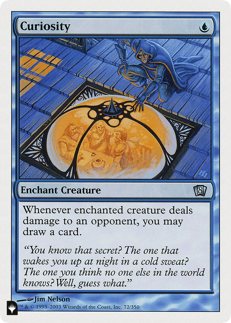 Curiosity (8ED) [The List] - Magic: The Gathering - Card Brawlers | Quebec | Canada |