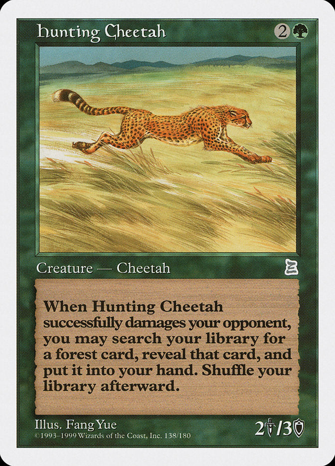 Hunting Cheetah [Portal Three Kingdoms] - Magic: The Gathering - Card Brawlers | Quebec | Canada |