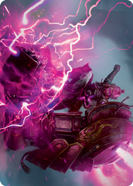 Voltage Surge Art Card [Kamigawa: Neon Dynasty Art Series] - Magic: The Gathering - Card Brawlers | Quebec | Canada |