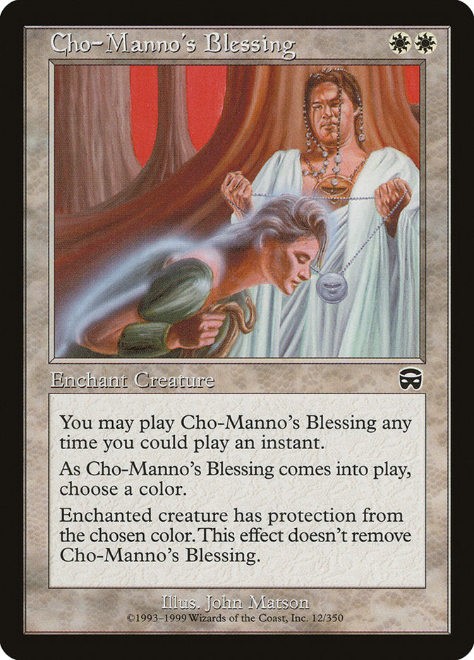 Cho-Manno's Blessing [Mercadian Masques] - Magic: The Gathering - Card Brawlers | Quebec | Canada |