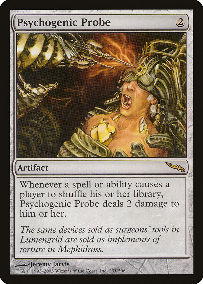 Psychogenic Probe [Mirrodin] - Magic: The Gathering - Card Brawlers | Quebec | Canada |