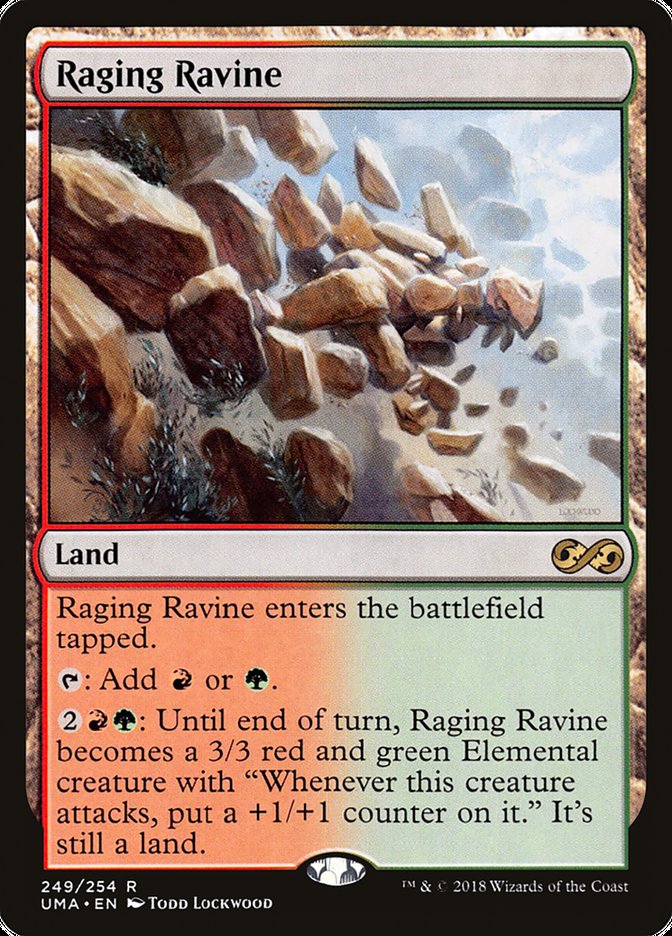 Raging Ravine [Ultimate Masters] - Magic: The Gathering - Card Brawlers | Quebec | Canada |