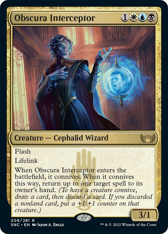 Obscura Interceptor [Streets of New Capenna] - Magic: The Gathering - Card Brawlers | Quebec | Canada |