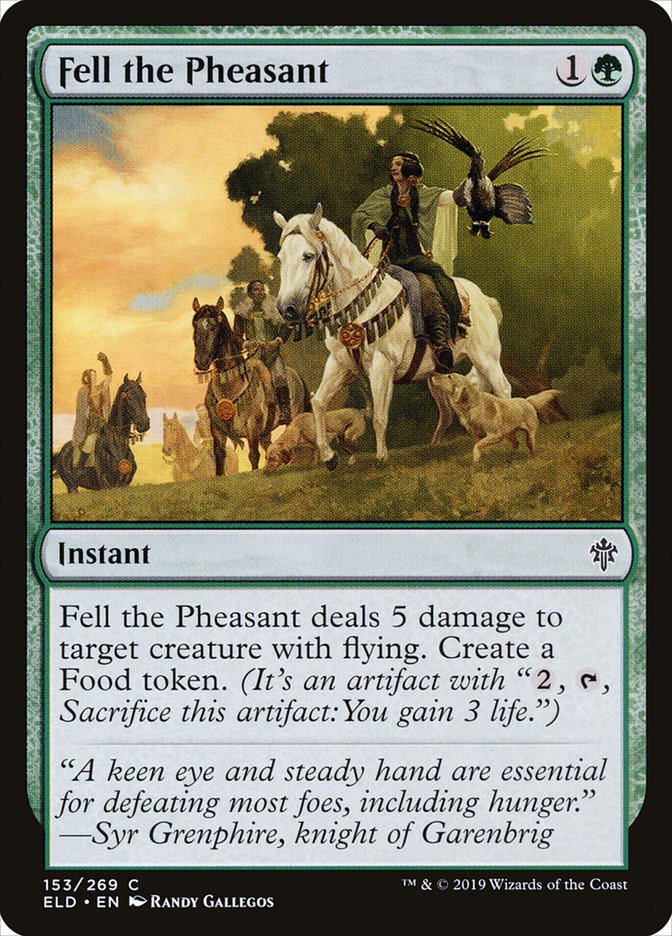 Fell the Pheasant [Throne of Eldraine] - Magic: The Gathering - Card Brawlers | Quebec | Canada |