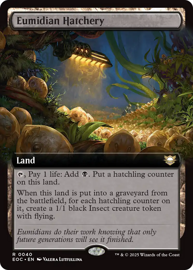 Eumidian Hatchery (Extended Art) [Edge of Eternities Commander] - Magic: The Gathering - Card Brawlers | Quebec | Canada |