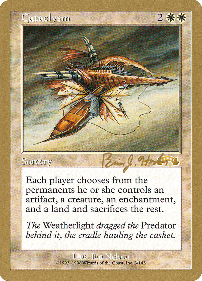 Cataclysm (Brian Hacker) [World Championship Decks 1998] - Magic: The Gathering - Card Brawlers | Quebec | Canada |