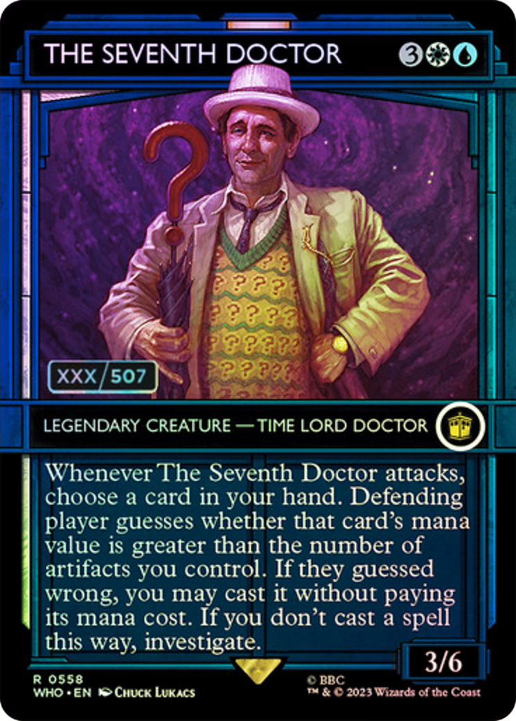 The Seventh Doctor (Serial Numbered) [Doctor Who] - Magic: The Gathering - Card Brawlers | Quebec | Canada |