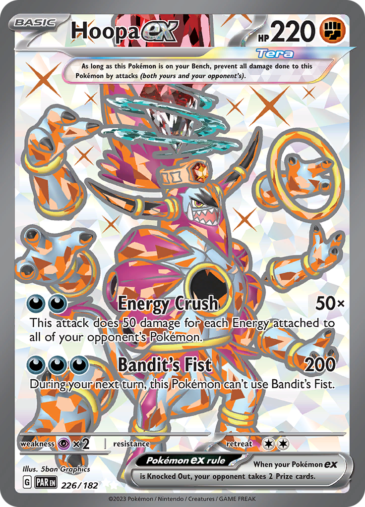 Hoopa ex (226/182) [Scarlet & Violet: Paradox Rift] - Pokémon - Card Brawlers | Quebec | Canada |