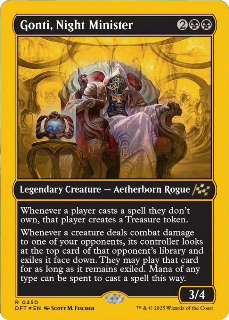 Gonti, Night Minister (First-Place Foil) [Aetherdrift] - Magic: The Gathering - Card Brawlers | Quebec | Canada |