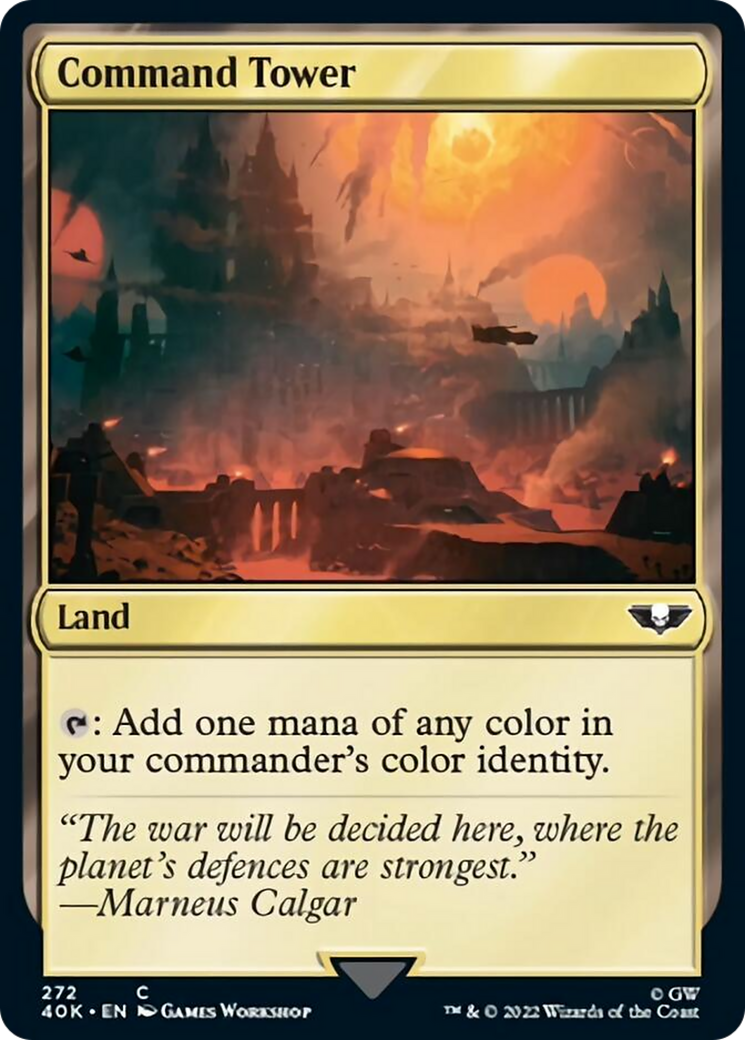 Command Tower (272) [Warhammer 40,000] - Magic: The Gathering - Card Brawlers | Quebec | Canada |