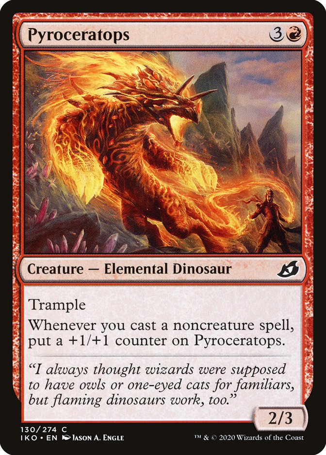 Pyroceratops [Ikoria: Lair of Behemoths] - Magic: The Gathering - Card Brawlers | Quebec | Canada |