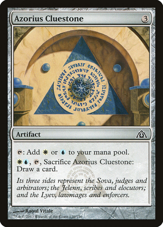 Azorius Cluestone [Dragon's Maze] - Magic: The Gathering - Card Brawlers | Quebec | Canada |