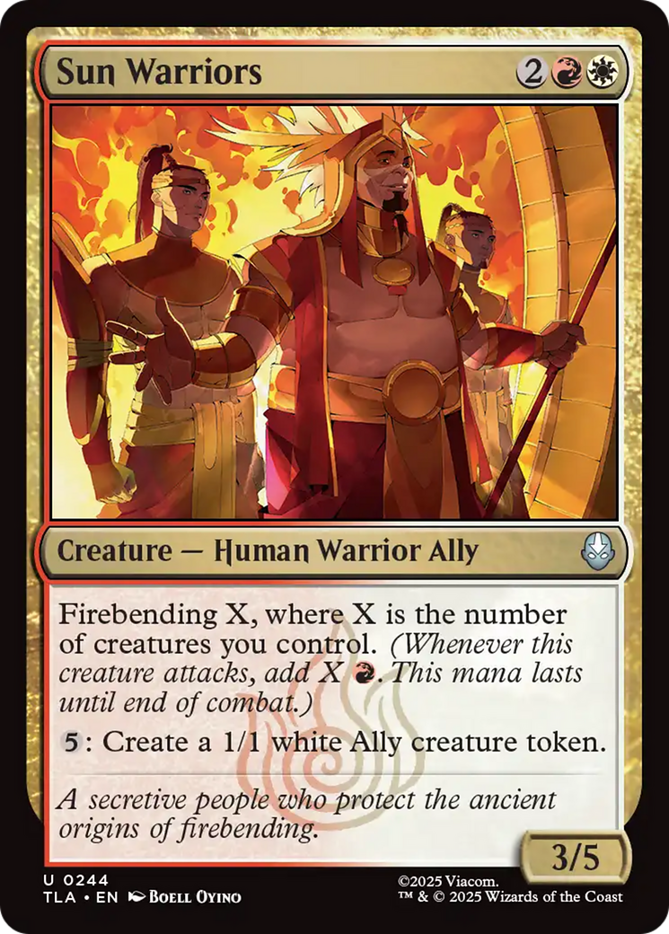 Sun warriors [Avatar: The Last Airbender] - Magic: The Gathering - Card Brawlers | Quebec | Canada |