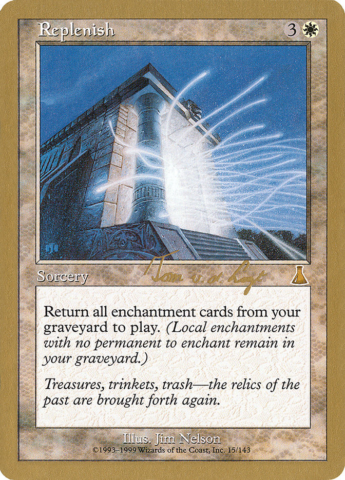 Replenish (Tom van de Logt) [World Championship Decks 2000] - Magic: The Gathering - Card Brawlers | Quebec | Canada |
