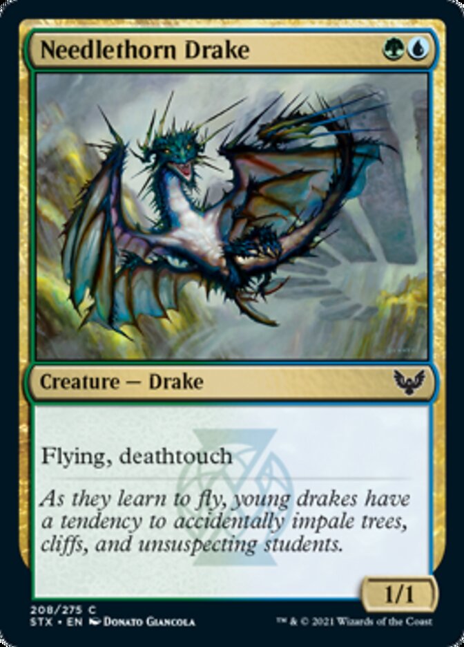 Needlethorn Drake [Strixhaven: School of Mages] - Magic: The Gathering - Card Brawlers | Quebec | Canada |