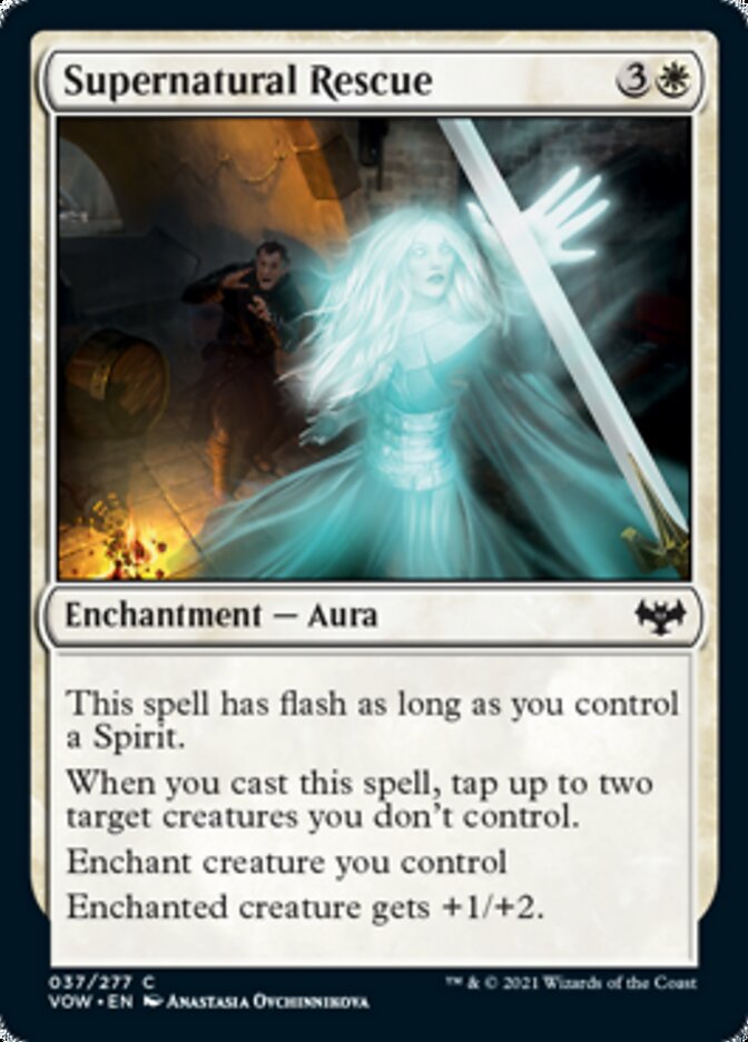 Supernatural Rescue [Innistrad: Crimson Vow] - Magic: The Gathering - Card Brawlers | Quebec | Canada |