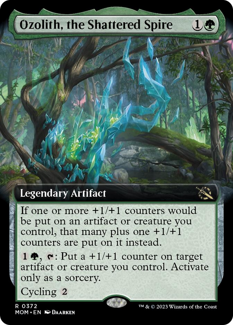 Ozolith, the Shattered Spire (Extended Art) [March of the Machine] - Magic: The Gathering - Card Brawlers | Quebec | Canada |