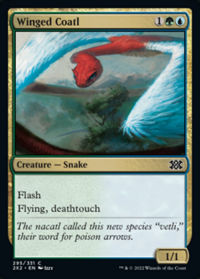 Winged Coatl [Double Masters 2022] - Magic: The Gathering - Card Brawlers | Quebec | Canada |