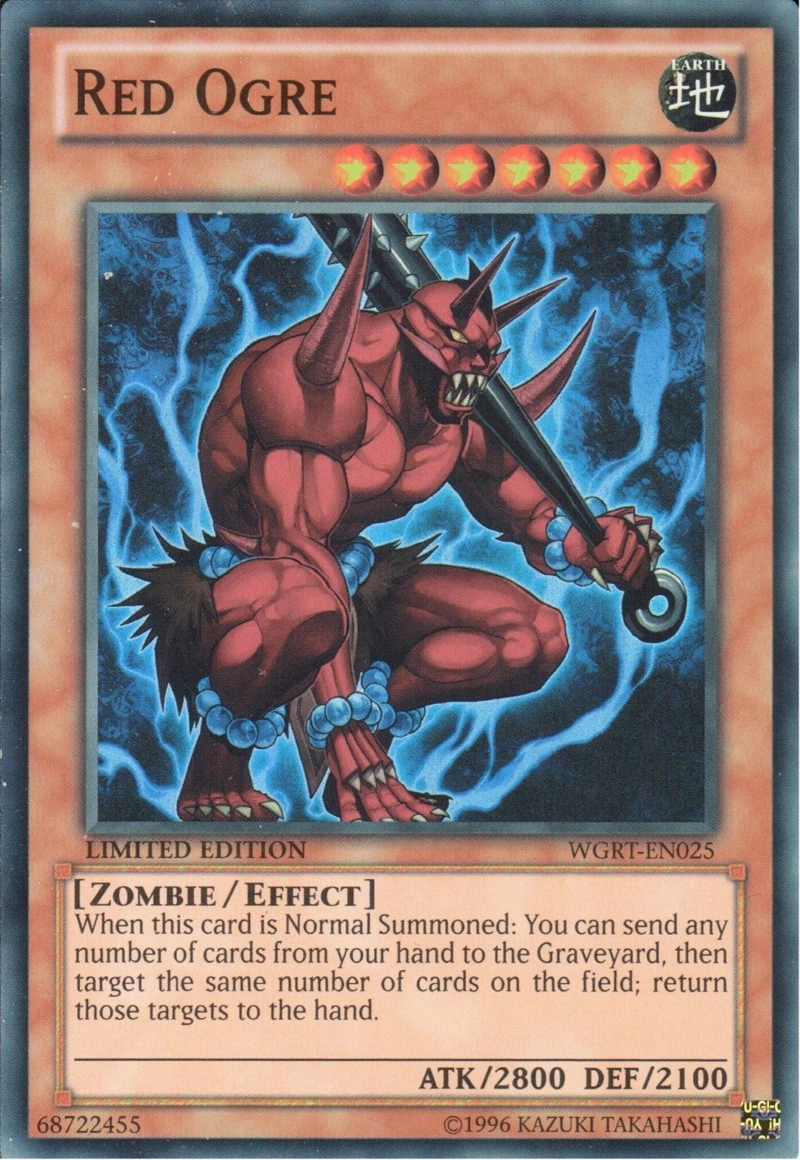 Red Ogre [WGRT-EN025] Super Rare - Yu-Gi-Oh! - Card Brawlers | Quebec | Canada |